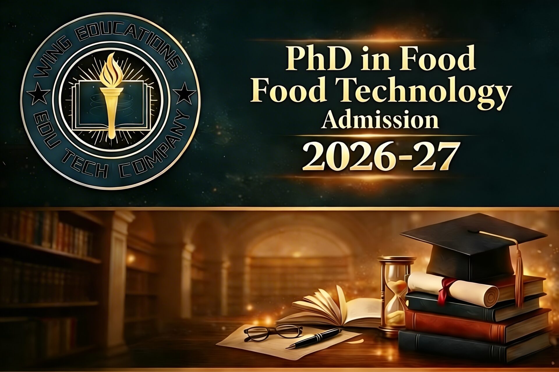 PhD in Food Technology Admission 2026-27