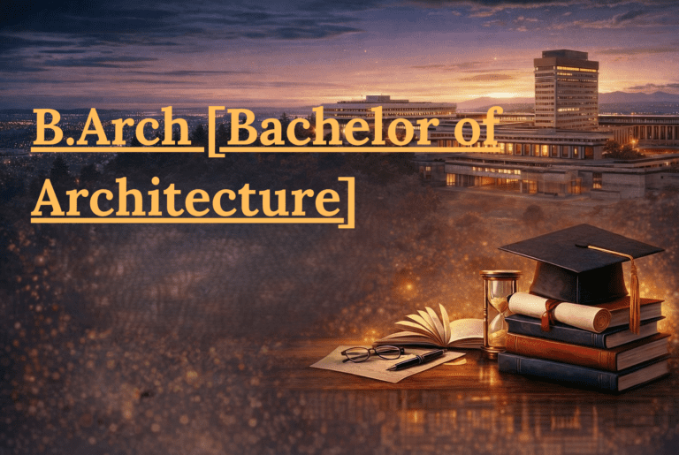 B.Arch [Bachelor of Architecture] Admission 2026-2027 | Course