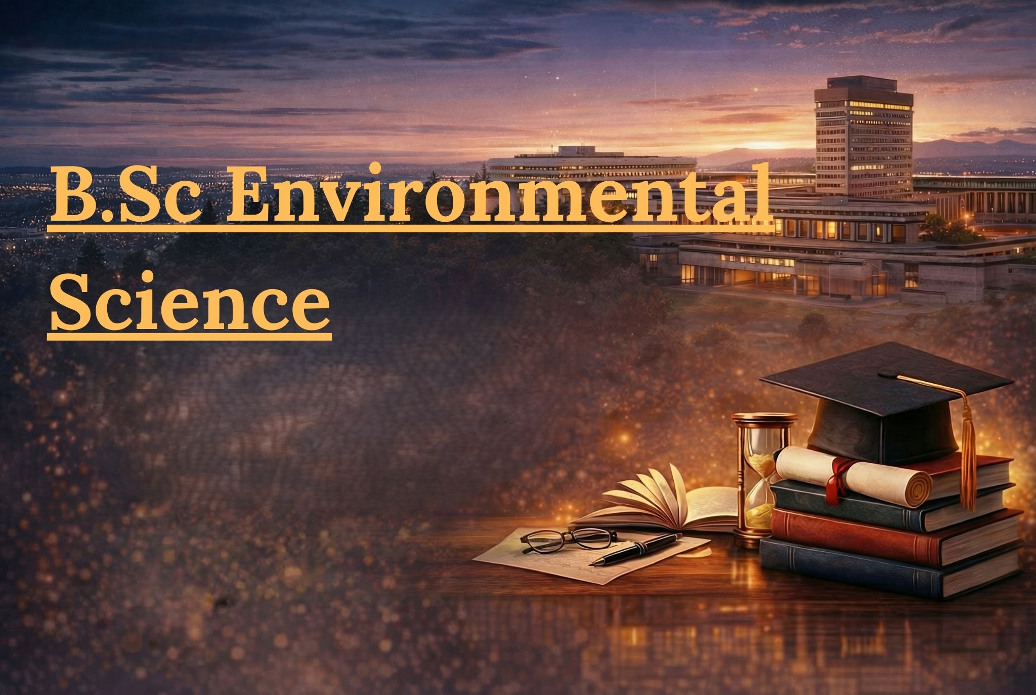 B.Sc Environmental Science Admission 2026-27 | Fees