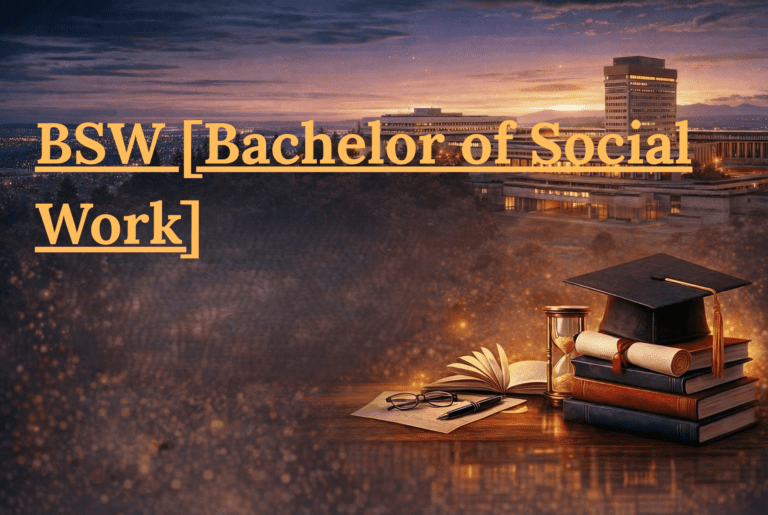 BSW [Bachelor of Social Work] Admission 2026-2027 | Course