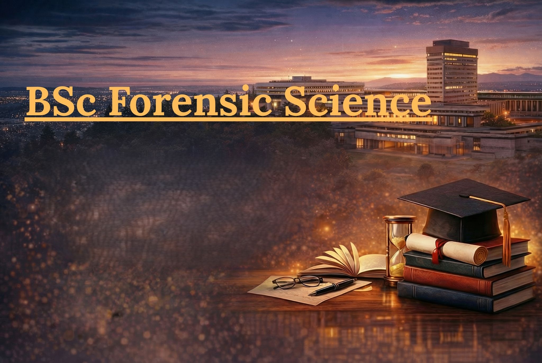 BSc Forensic Science Admission 2026-27 | Eligibility & Fees