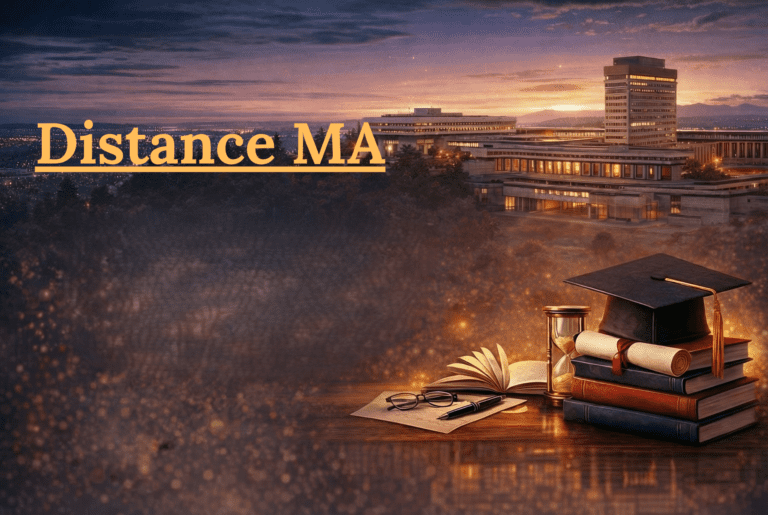 Distance MA Admission 2026-2027 | Course, Fees & Eligibility