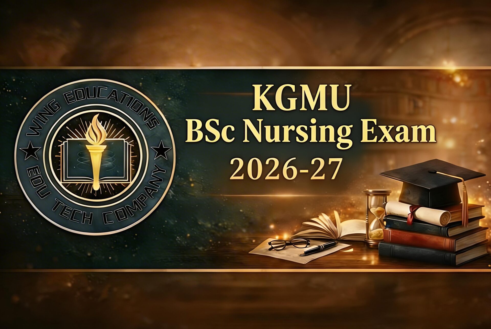 KGMU BSc Nursing Exam 2026-27 application form and exam details