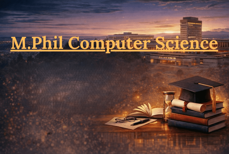 M.Phil Computer Science Admission 2026-27 | Eligibility & Fees