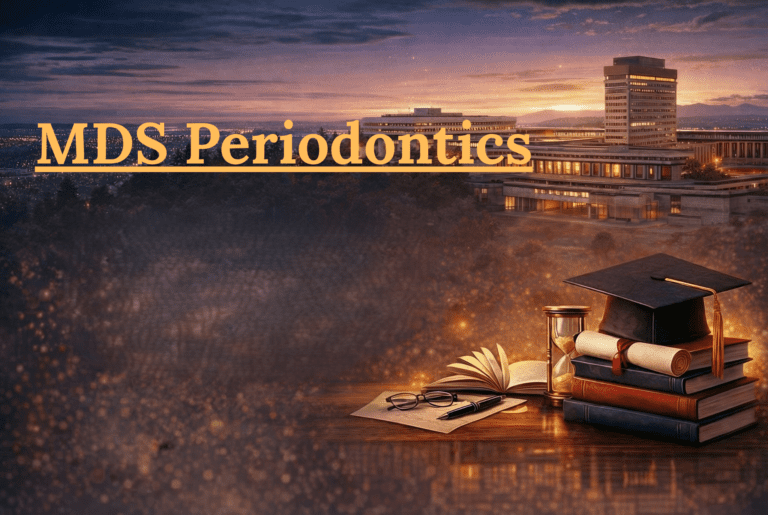 MDS Periodontics Admission 2026-27 | Eligibility & Fees