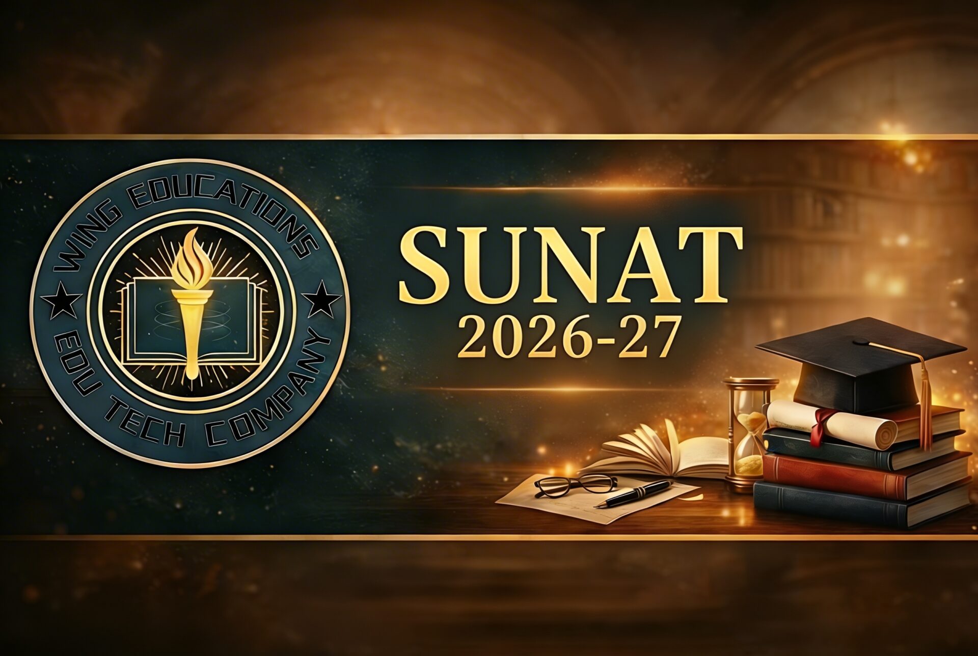 SUNAT 2026-27 application form and exam details
