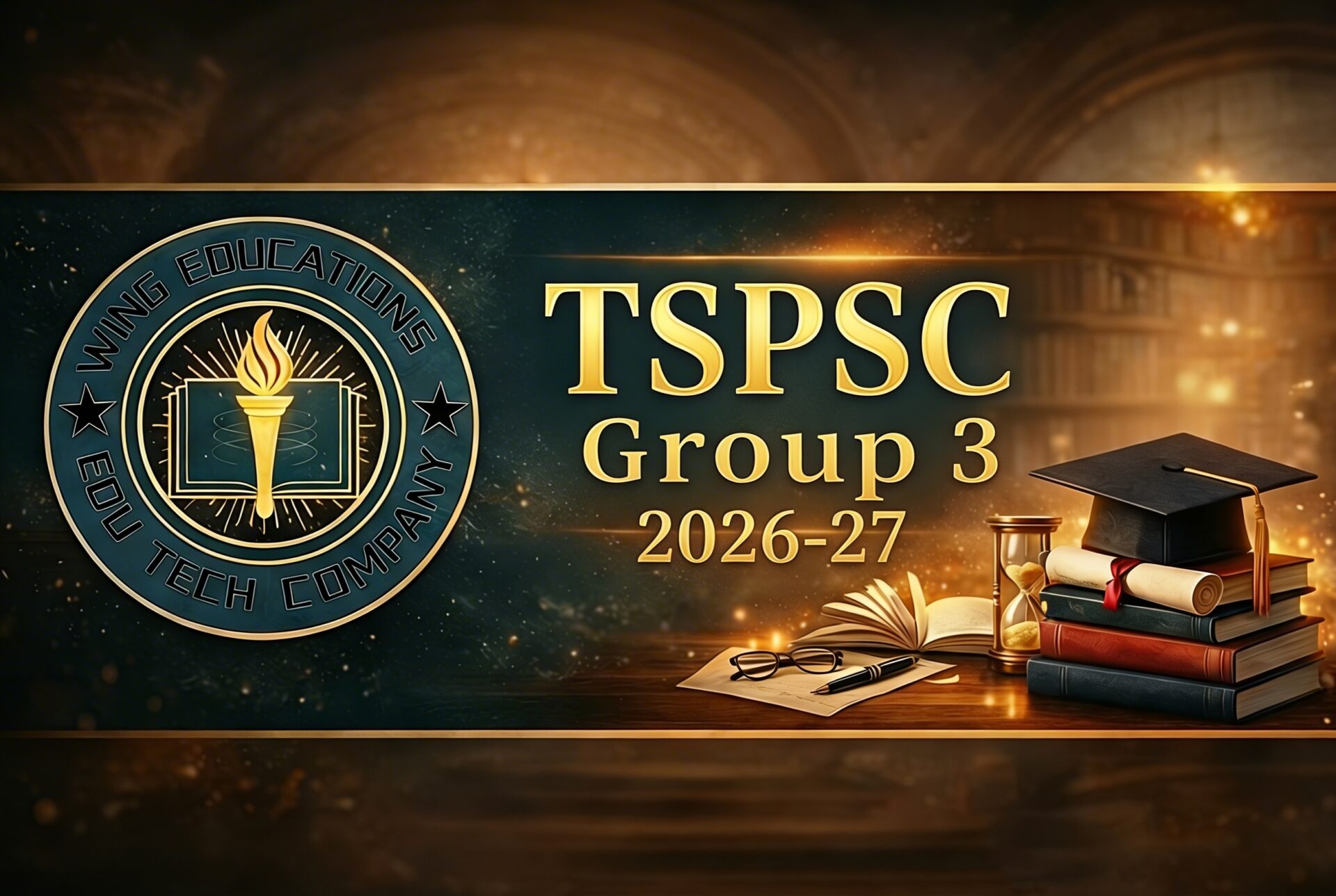 TSPSC Group 3 Recruitment 2026 notification and eligibility details