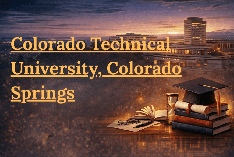 Colorado Technical University, Colorado Springs Admission 2027