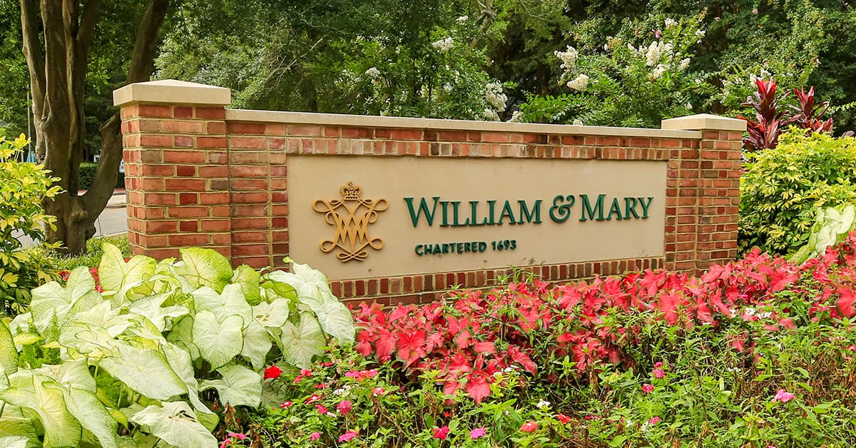 William and Mary Virginia admission 2026-27 courses and eligibility