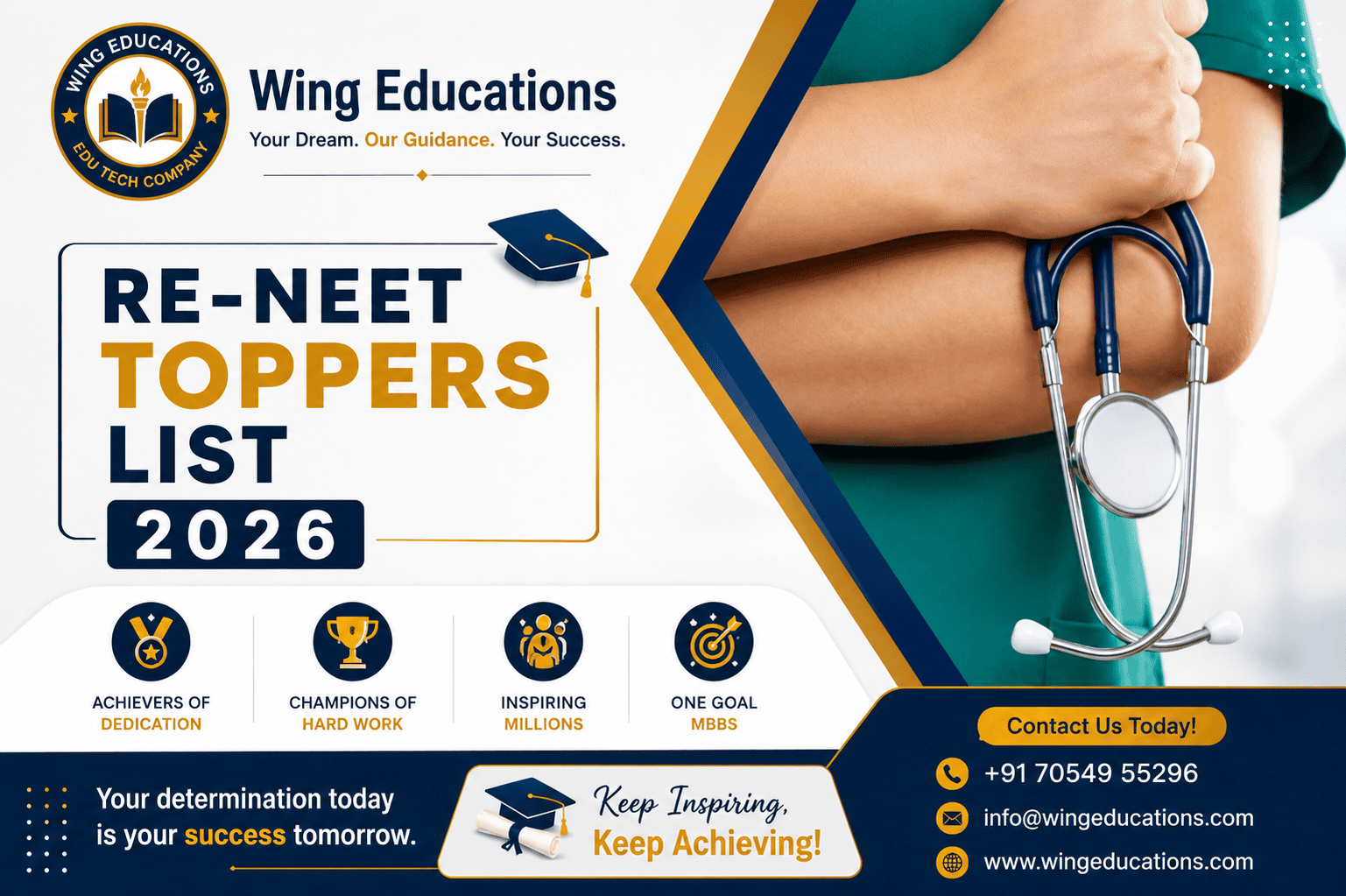 Re-NEET Toppers List 2026 Out: Aryan Gupta & Panshul Bansal Secure AIR 1 with 715 Marks