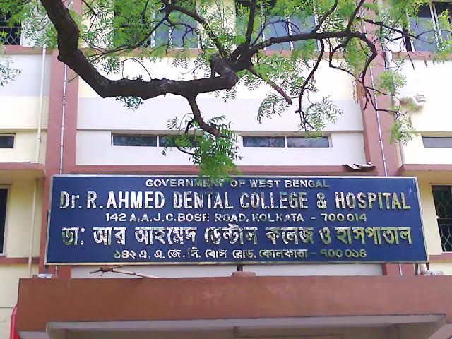 Dr R Ahmed Dental College Kolkata BDS admission 2026 fees and NEET cutoff