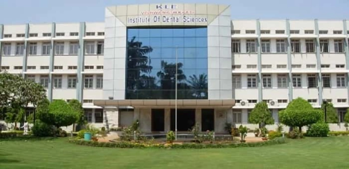 KLE VK Institute of Dental Sciences Belgaum BDS admission 2026 fees and NEET cutoff