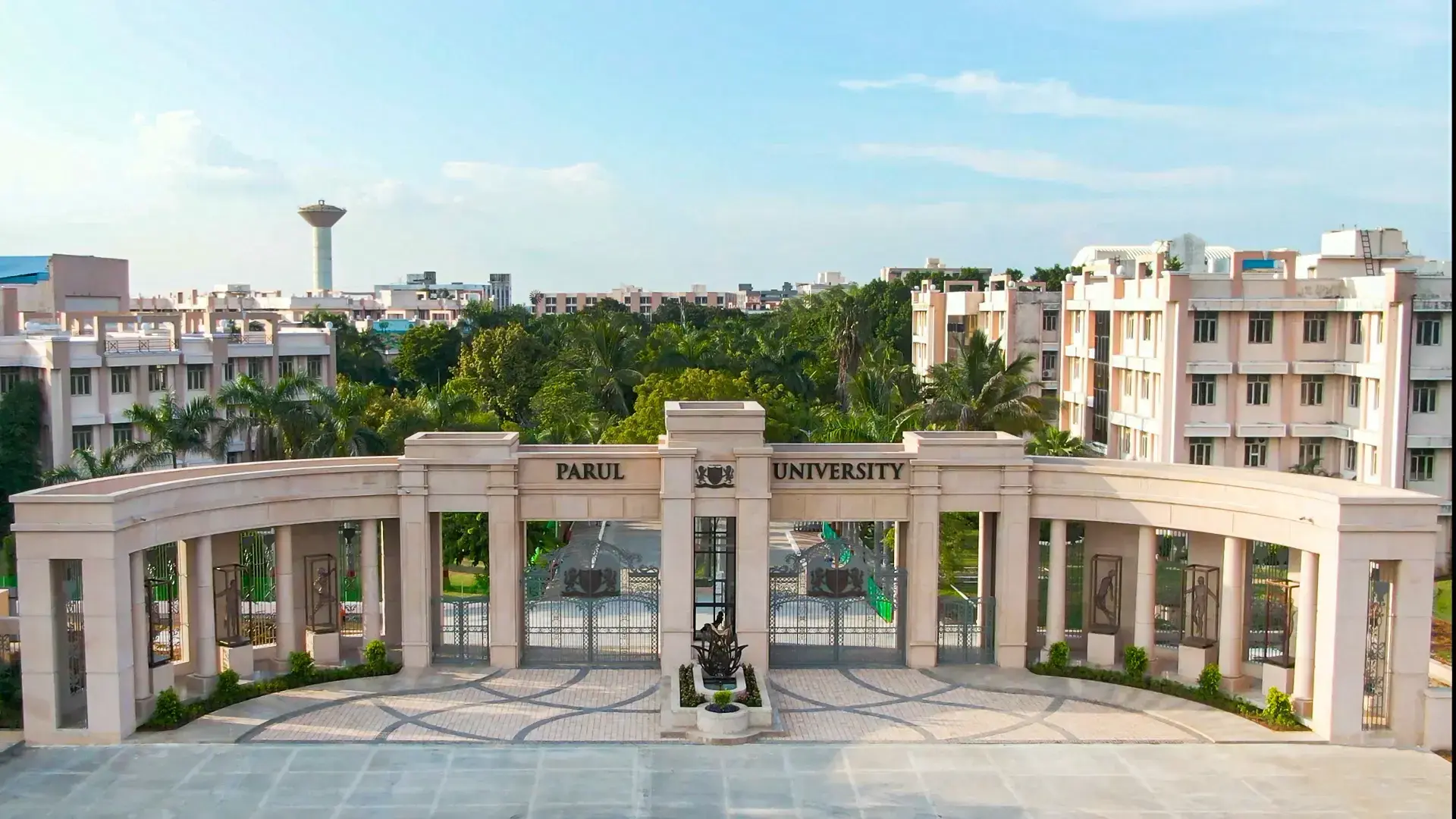 Parul University dental college campus in Vadodara Gujarat