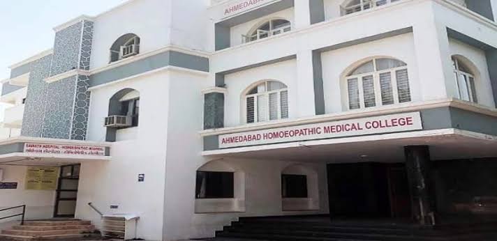 Ahmedabad Homoeopathic Medical College campus in Ahmedabad Gujarat