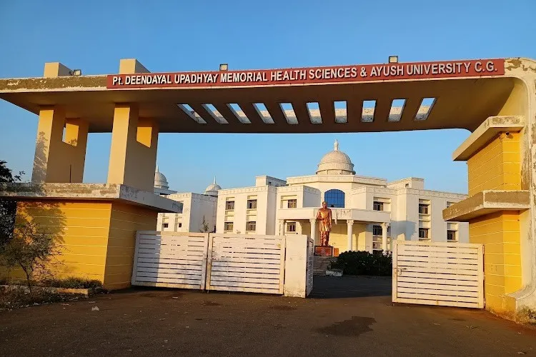 Ayush University campus in Raipur Chhattisgarh