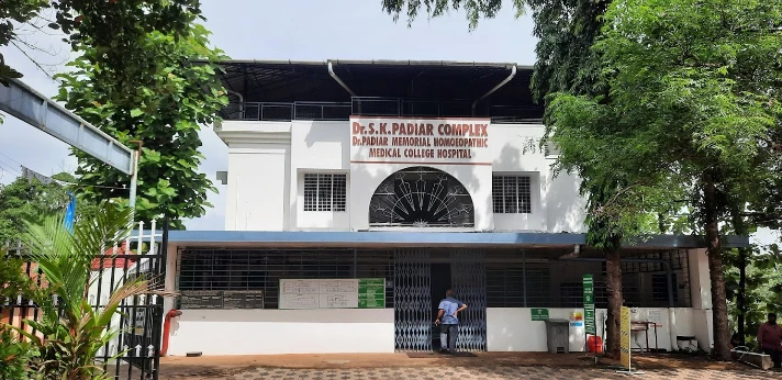 Dr Padiar Memorial Homeopathic Medical College campus in Ernakulam Kerala