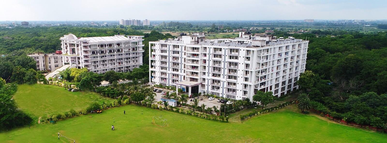 Era's Lucknow Medical College and Hospital campus in Lucknow Uttar Pradesh