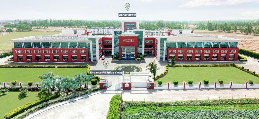 Future University campus in Bareilly Uttar Pradesh
