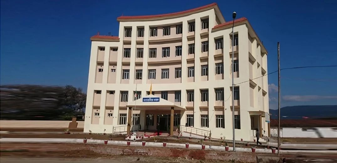Uttarakhand Ayurved University campus in Dehradun Uttarakhand