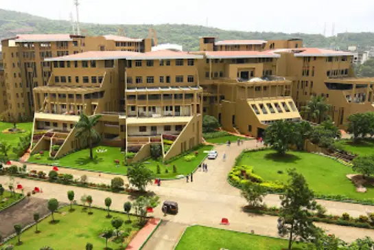 dr preeti global university DPU Jaipur campus entrance gate with students during 2026-27 admission counseling session
