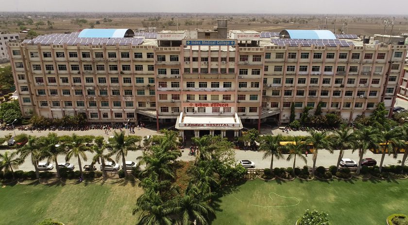 Index Medical College Hospital and Research Centre campus in Indore Madhya Pradesh